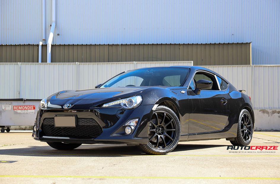 TOYOTA 86 HALO SATIN BLACK